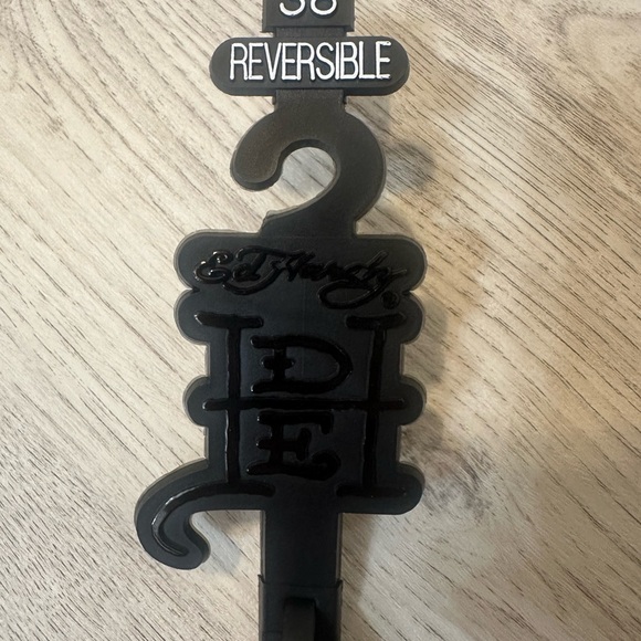 Ed Hardy Black Belt with Colorful Graphics - Picture 6 of 8